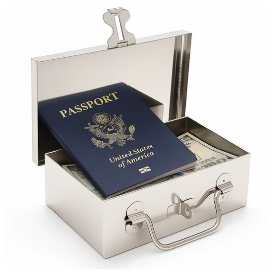 Small Steel Storage Box