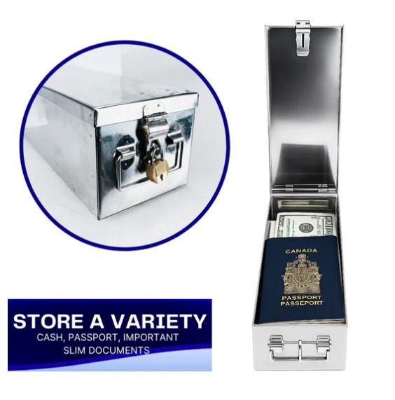 SecureGuard Stainless Steel Deposit Vault