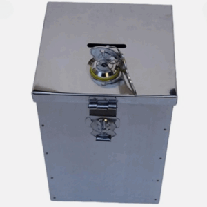 Stainless Steel Coin Box/Donation Box/ Piggy Bank