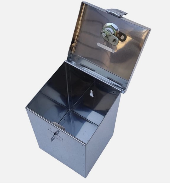 Stainless Steel Coin Box/Donation Box/ Piggy Bank