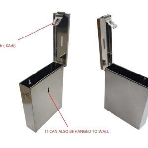 Coin Box/Piggy Bank/Donation/Suggestion Box/Antique Coin Bank Box Money Organiser/Coin Money Bank Piggy Bank Money Bank Stainless Steel Body Size- L-5.25 CM, W-18 CM, H-22 CM - Image 6