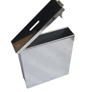 Coin Box/Piggy Bank/Donation/Suggestion Box/Antique Coin Bank Box Money Organiser/Coin Money Bank Piggy Bank Money Bank Stainless Steel Body Size- L-5.25 CM, W-18 CM, H-22 CM - Image 3