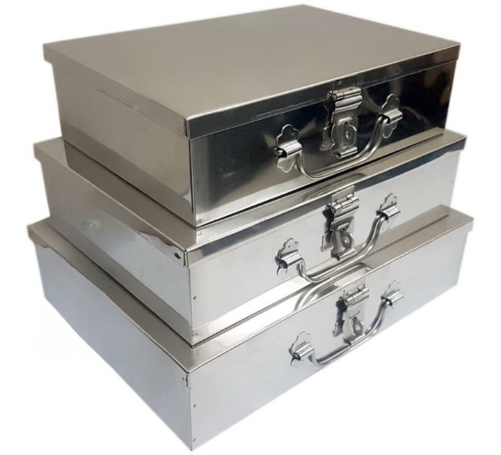 Stainless Steel Storage Box (Complete Set)